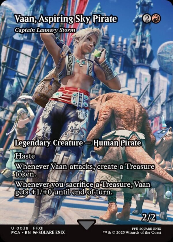 Captain Lannery Storm (Borderless)