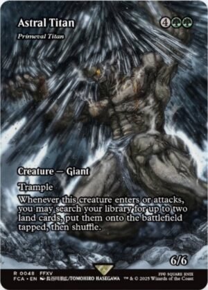 Primeval Titan (Borderless FOIL)