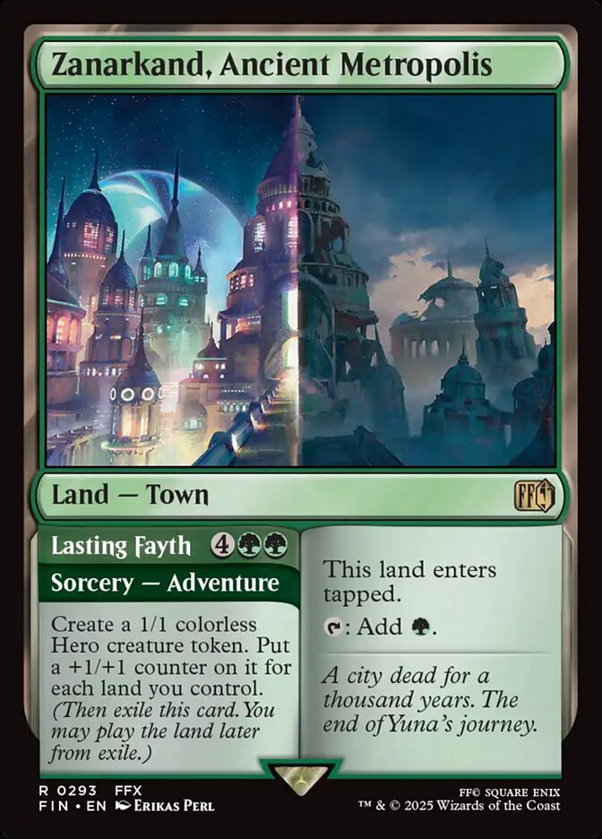 Zanarkand, Ancient Metropolis // Lasting Fayth (FOIL)