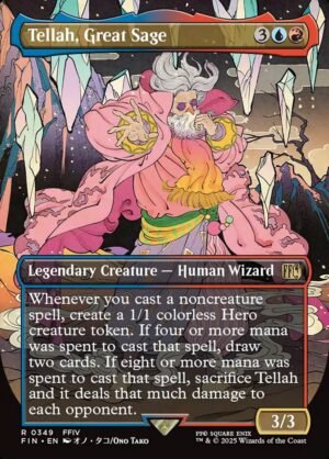 Tellah, Great Sage (Borderless FOIL)