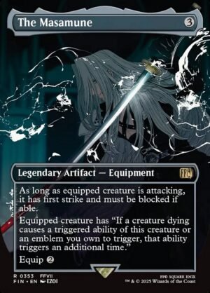 The Masamune (Borderless FOIL)