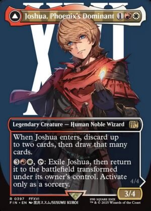 Joshua, Phoenix's Dominant // Phoenix, Warden of Fire (Borderless)