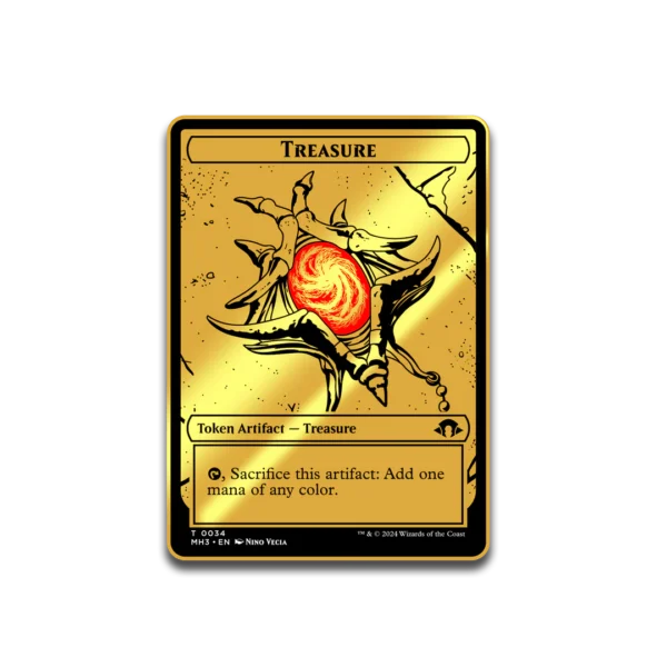 Magic: The Gathering - MH3 Treasure Token - Imagen 2