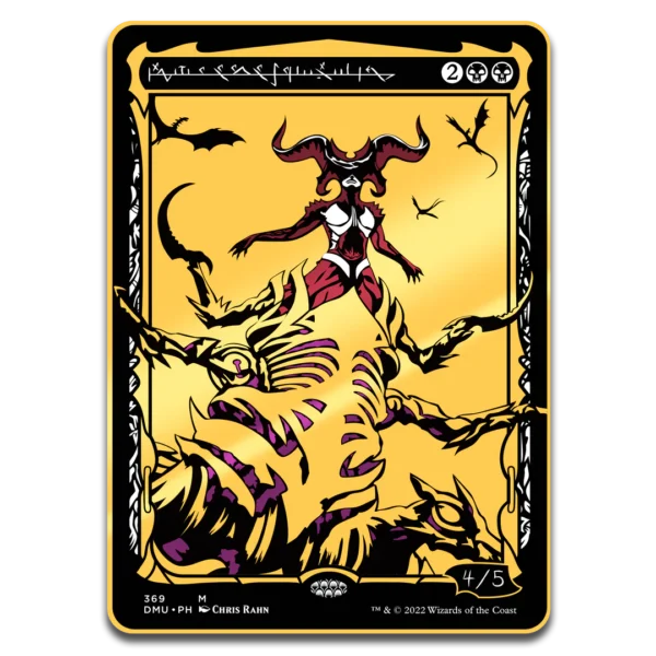 Magic: The Gathering - Sheoldred the Apocalypse (Phyrexian) Commander Token - Imagen 2
