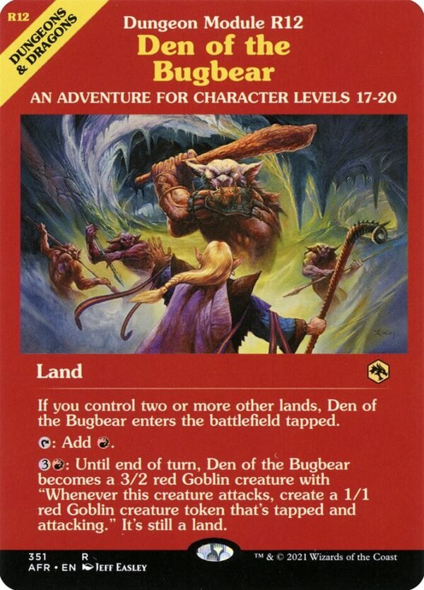 Den of the Bugbear (Showcase FOIL)