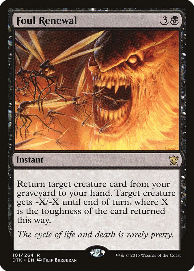 Foul Renewal (FOIL)