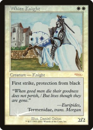 White Knight (Retro Frame FOIL)