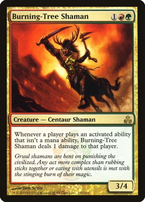 Burning-Tree Shaman (FOIL)