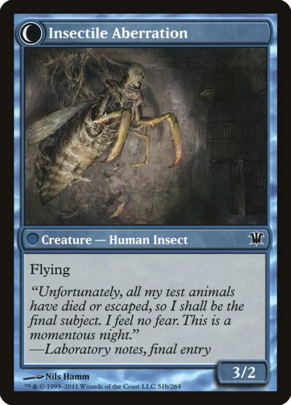 Delver of Secrets // Insectile Aberration - Imagen 2
