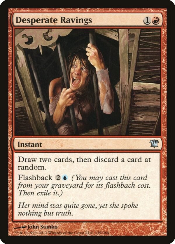 Desperate Ravings (FOIL)