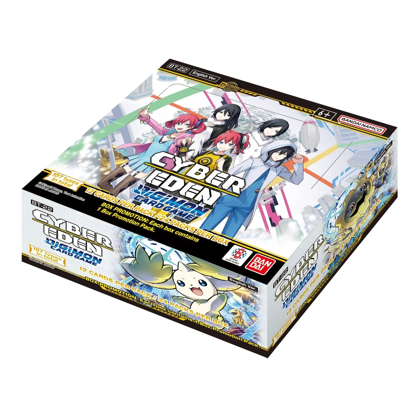 Digimon TCG: Cyber Eden Booster Display BT-22