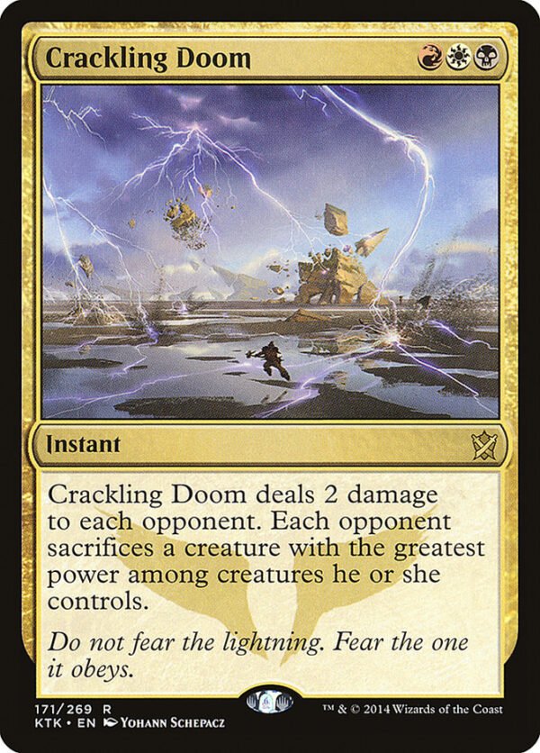 Crackling Doom (FOIL)