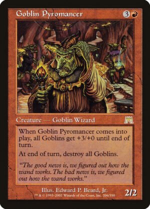 Goblin Pyromancer (Retro Frame)