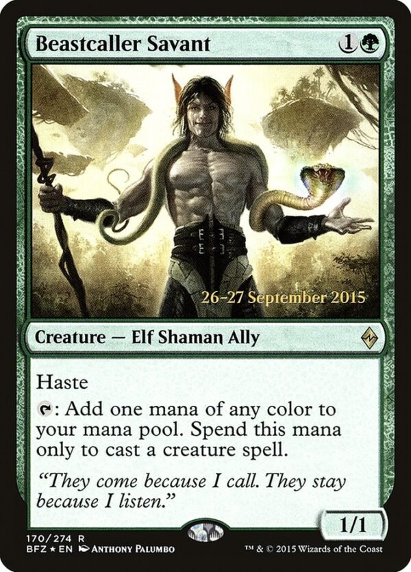 Beastcaller Savant (Launch FOIL)