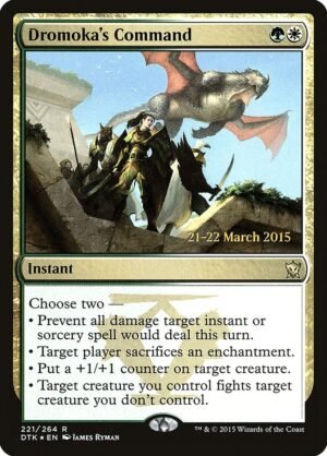 Dromoka's Command (Launch FOIL)