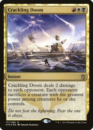 Crackling Doom (Launch FOIL)