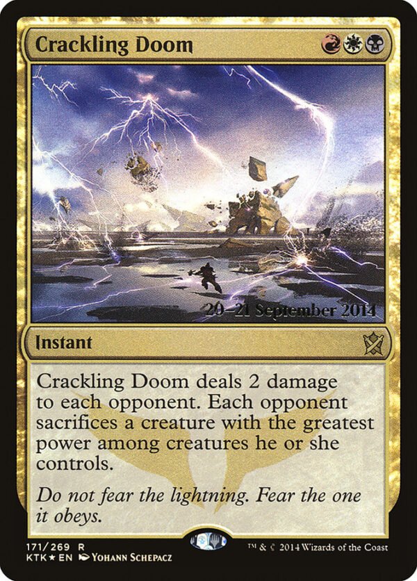 Crackling Doom (Launch FOIL)