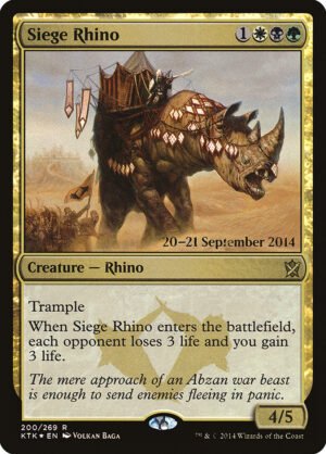 Siege Rhino (Launch FOIL)