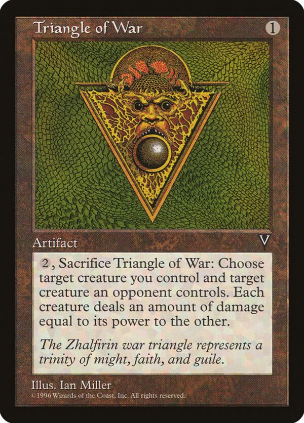 Triangle of War (Retro Frame)