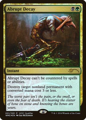 Abrupt Decay (FOIL)