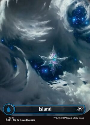 Island (Borderless FOIL)