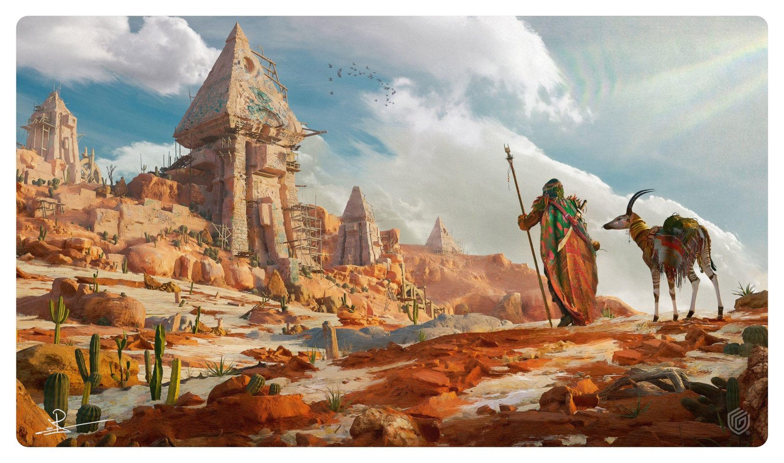 Artist Edition 2: Mario Renaud - The Search - ULTIMATE GUARD Playmat - Imagen 3