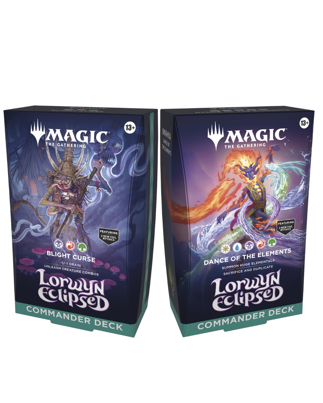 MTG: LORWYN ECLIPSED - COMMANDER DECK - 2 PACK