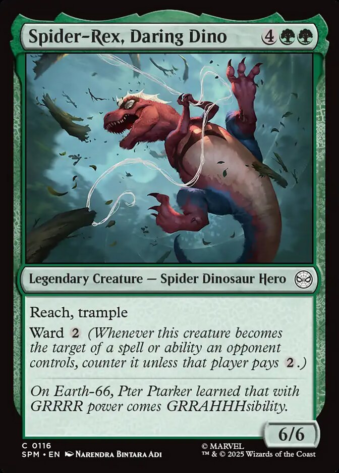 Spider-Rex, Daring Dino (FOIL)