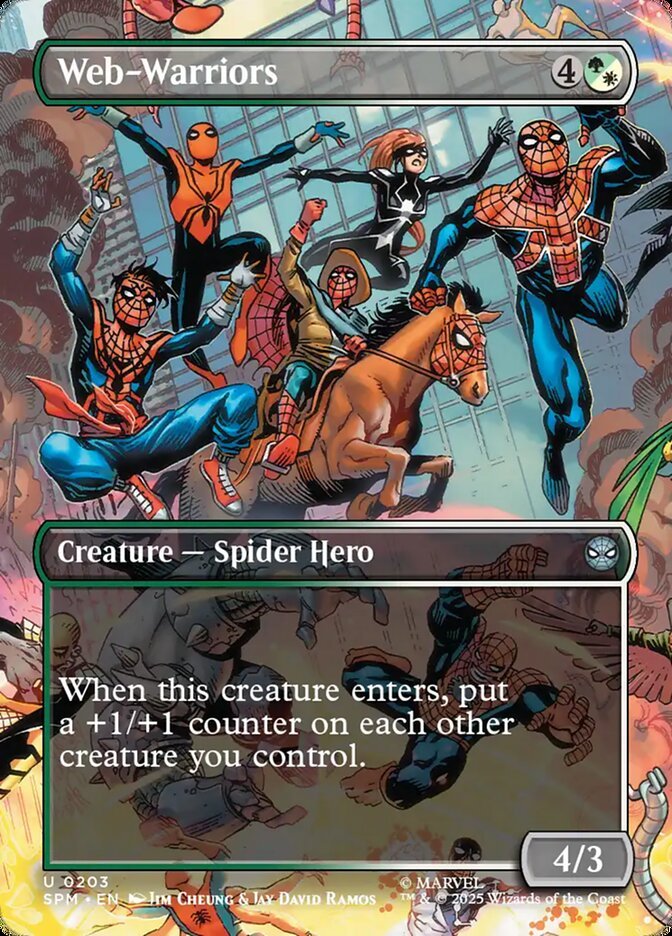 Web-Warriors (Borderless FOIL)