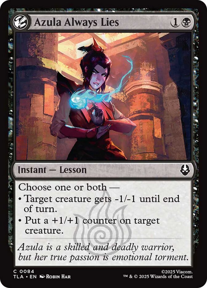 Azula Always Lies (FOIL)