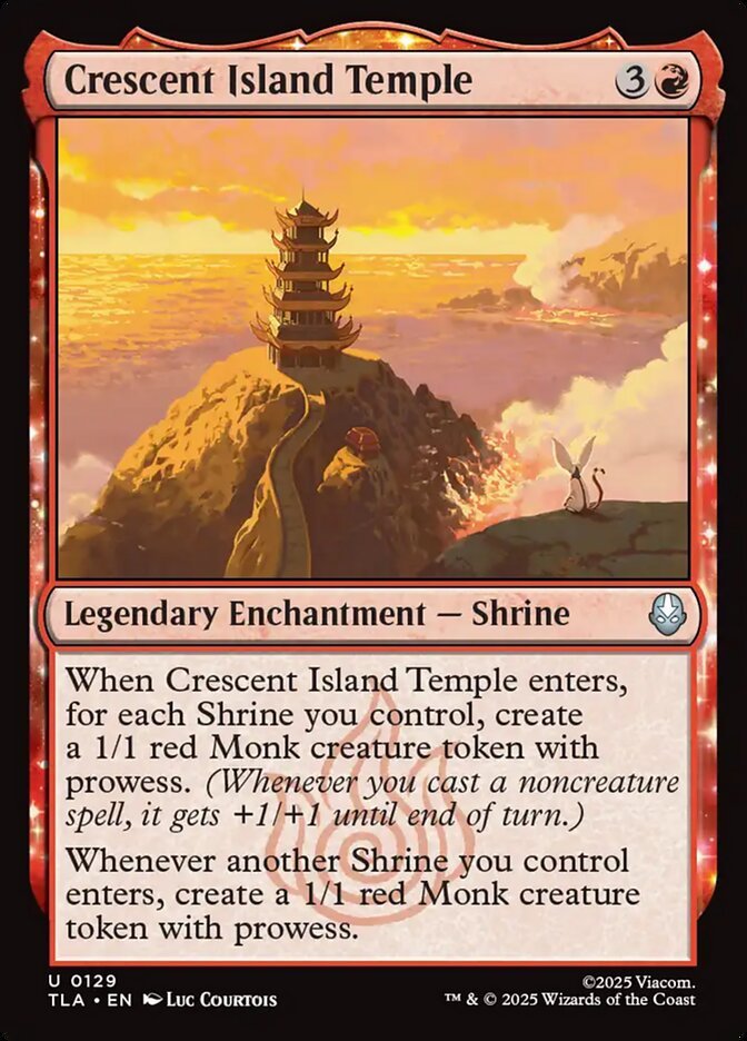 Crescent Island Temple (FOIL)