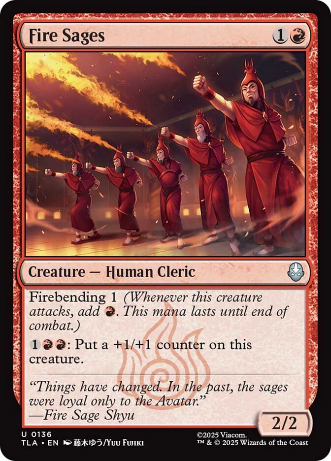 Fire Sages (FOIL)