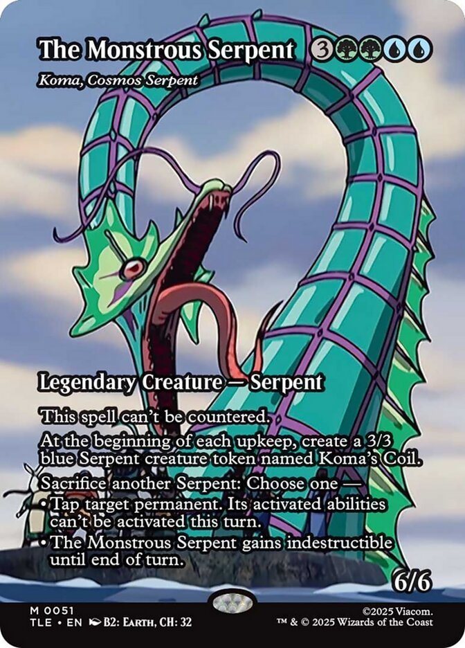Koma, Cosmos Serpent (Borderless)