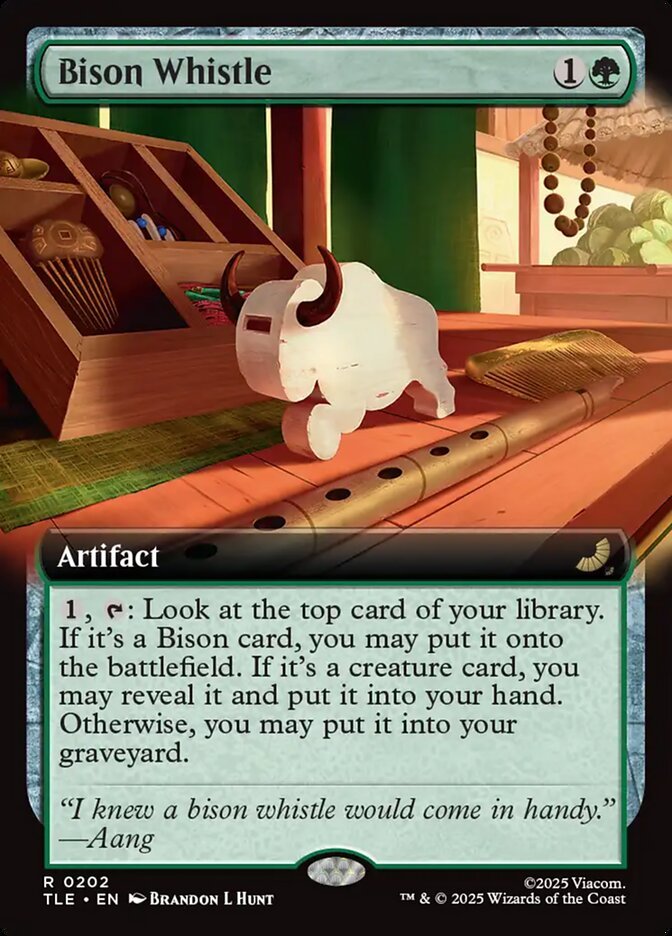 Bison Whistle (Extended Art)