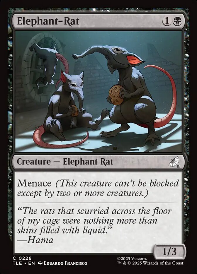 Elephant-Rat (FOIL)