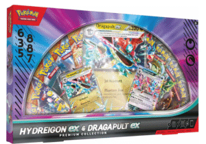 Pokemon TCG: Hydreigon EX y Dragapult EX Premium Collection ENG