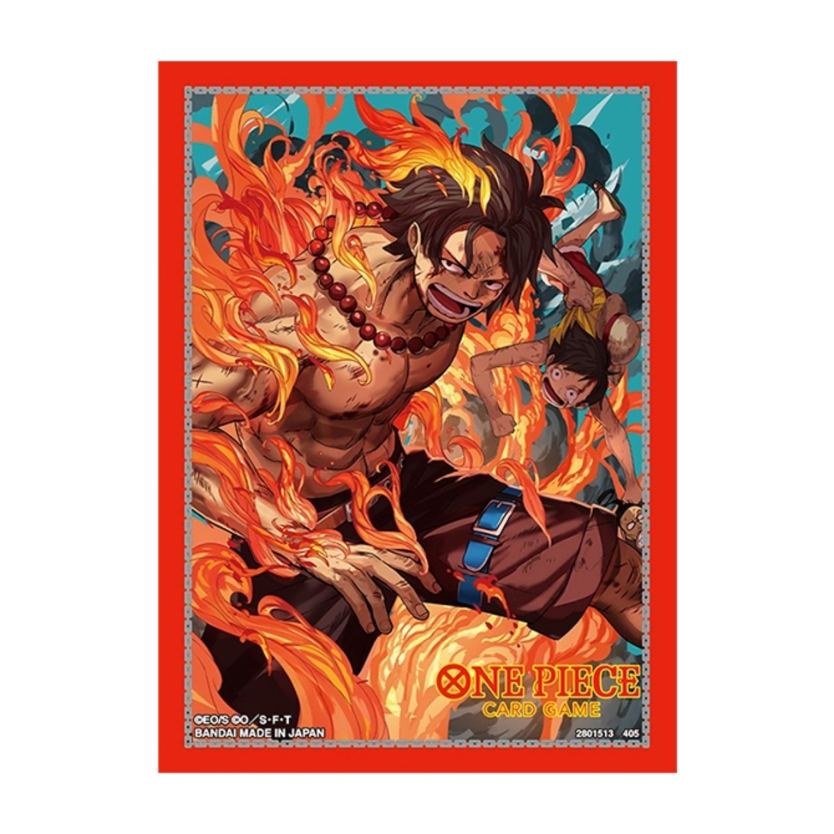 One Piece TCG: Card Sleeves Ace - Vol5