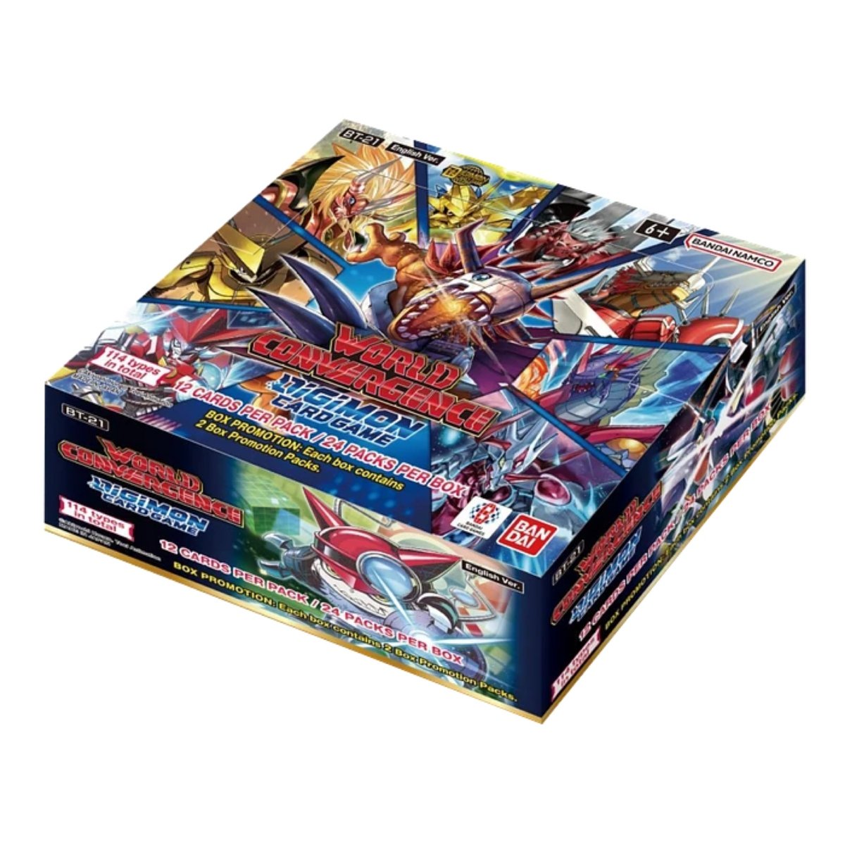 Digimon TCG Booster Display World Convergence BT-21