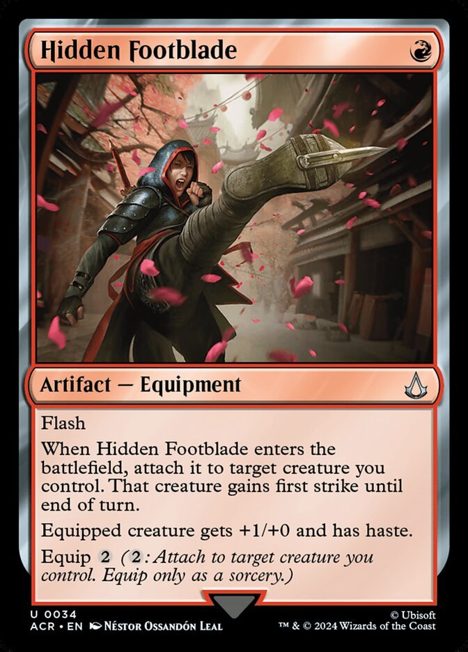 Hidden Footblade (FOIL)