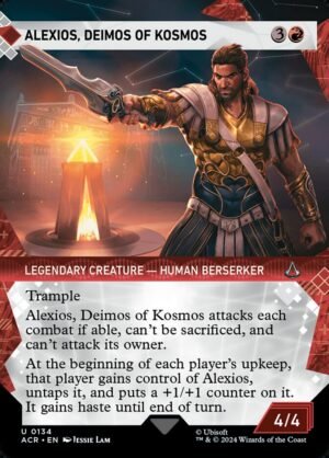Alexios, Deimos of Kosmos (Showcase FOIL)