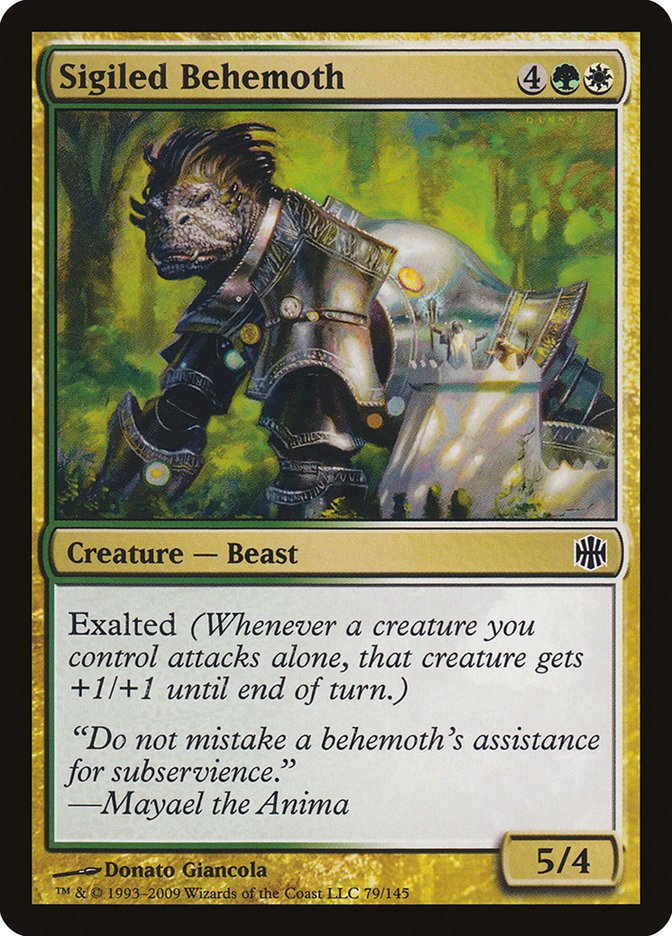 Sigiled Behemoth (FOIL)