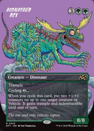 Agonasaur Rex (Borderless FOIL)