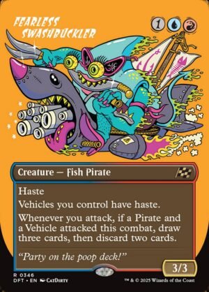 Fearless Swashbuckler (Borderless FOIL)