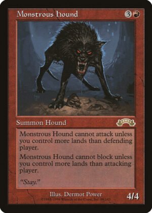 Monstrous Hound (Retro Frame)