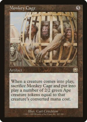 Monkey Cage (Retro Frame)