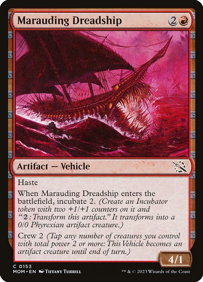 Marauding Dreadship (FOIL)