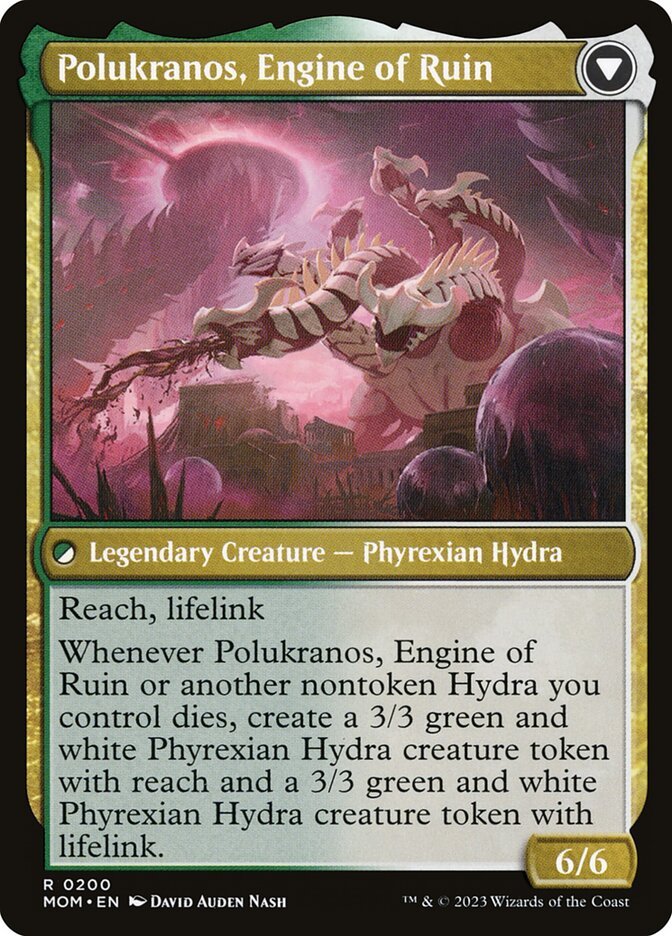Polukranos Reborn // Polukranos, Engine of Ruin (FOIL) - Imagen 2