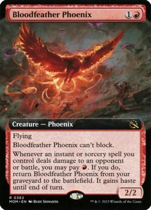 Bloodfeather Phoenix (Extended Art FOIL)
