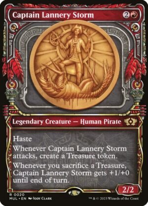 Captain Lannery Storm (Showcase FOIL)