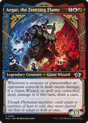 Aegar, the Freezing Flame (Showcase FOIL)
